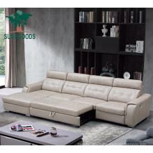 Functional Pull out Manual Recliner Sofa Bed Design for Home